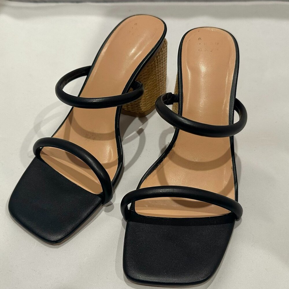 Black wedge heels | size 11 | A New Day | 2.5" heel